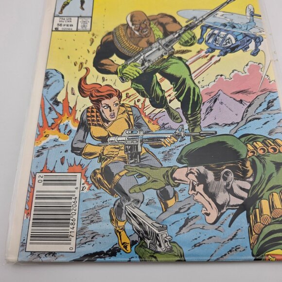 1987 Marvel Comics G.I Joe A Real American Hero! #56 25th Anniversary Comic Book - Picture 2 of 5